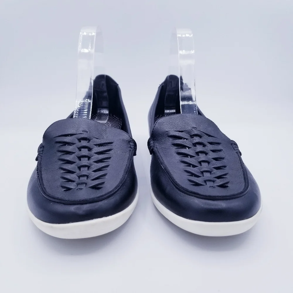 Bandolino Logan3 Black Woven Loafers Flats size 10